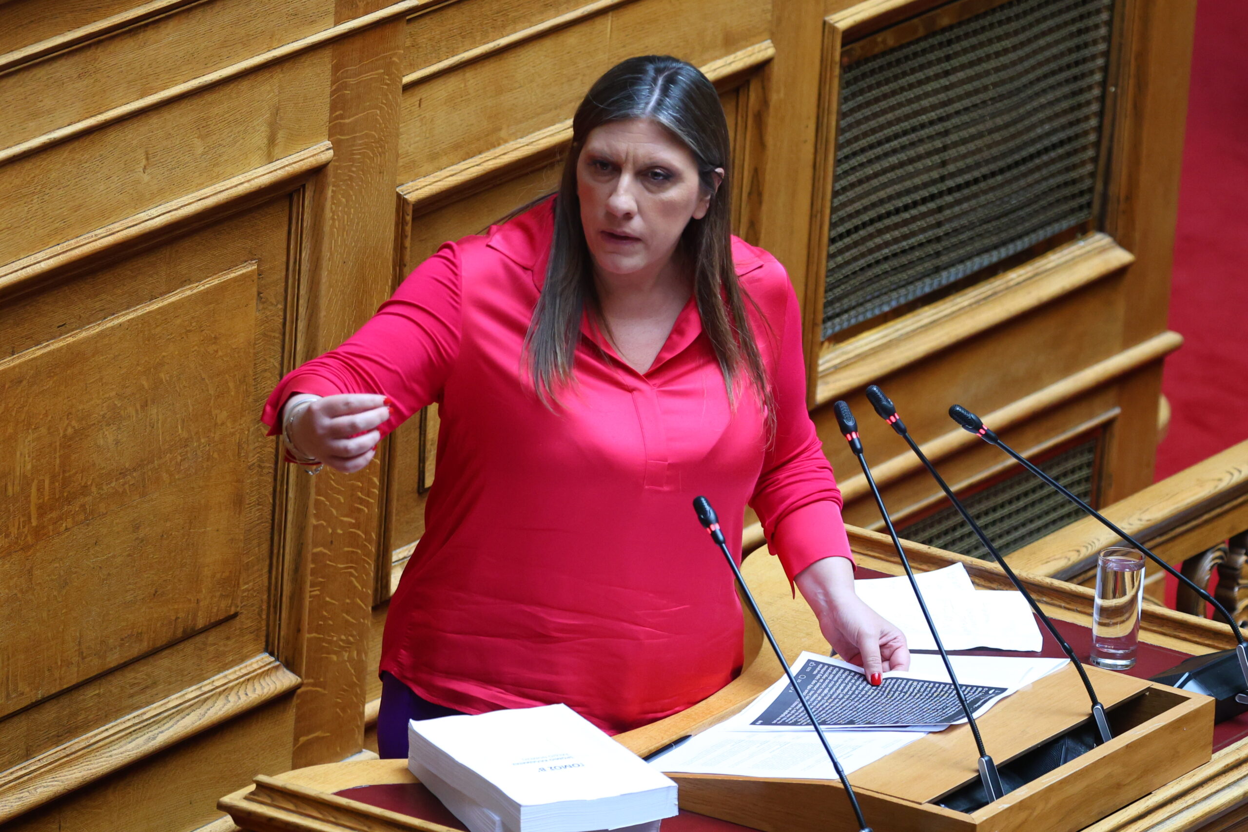 Άγριος καβγάς Ζωής με ΚΚΕ: «Επαγγελματίες του κομμουνισμού με μισθό» – «Το τέλος του κατήφορου είναι ο βούρκος»