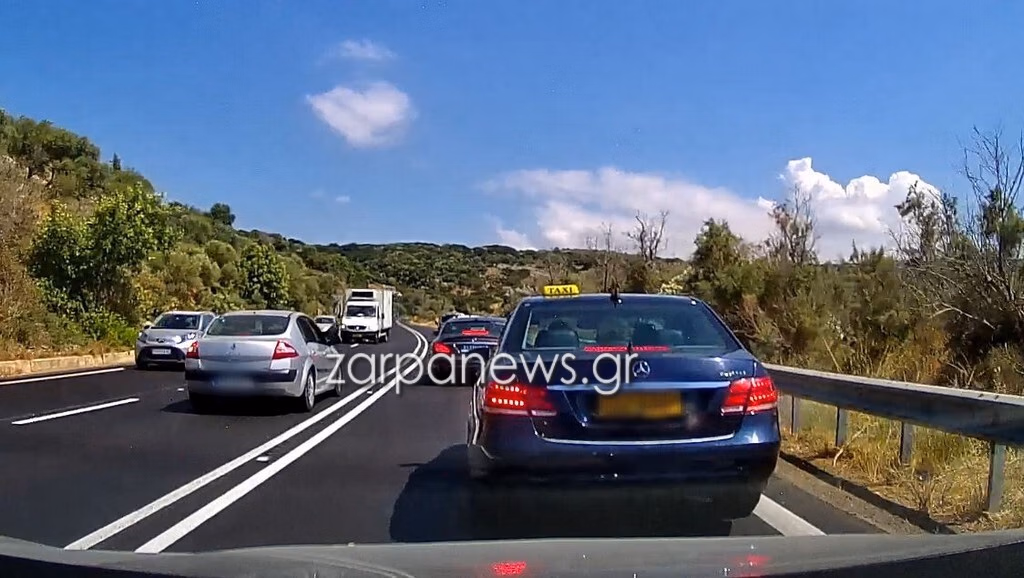 ΒΟΑΚ: Σοκαριστική προσπέραση στο αντίθετο ρεύμα – Από τύχη αποφεύχθηκε η μετωπική σύγκρουση (Βίντεο)