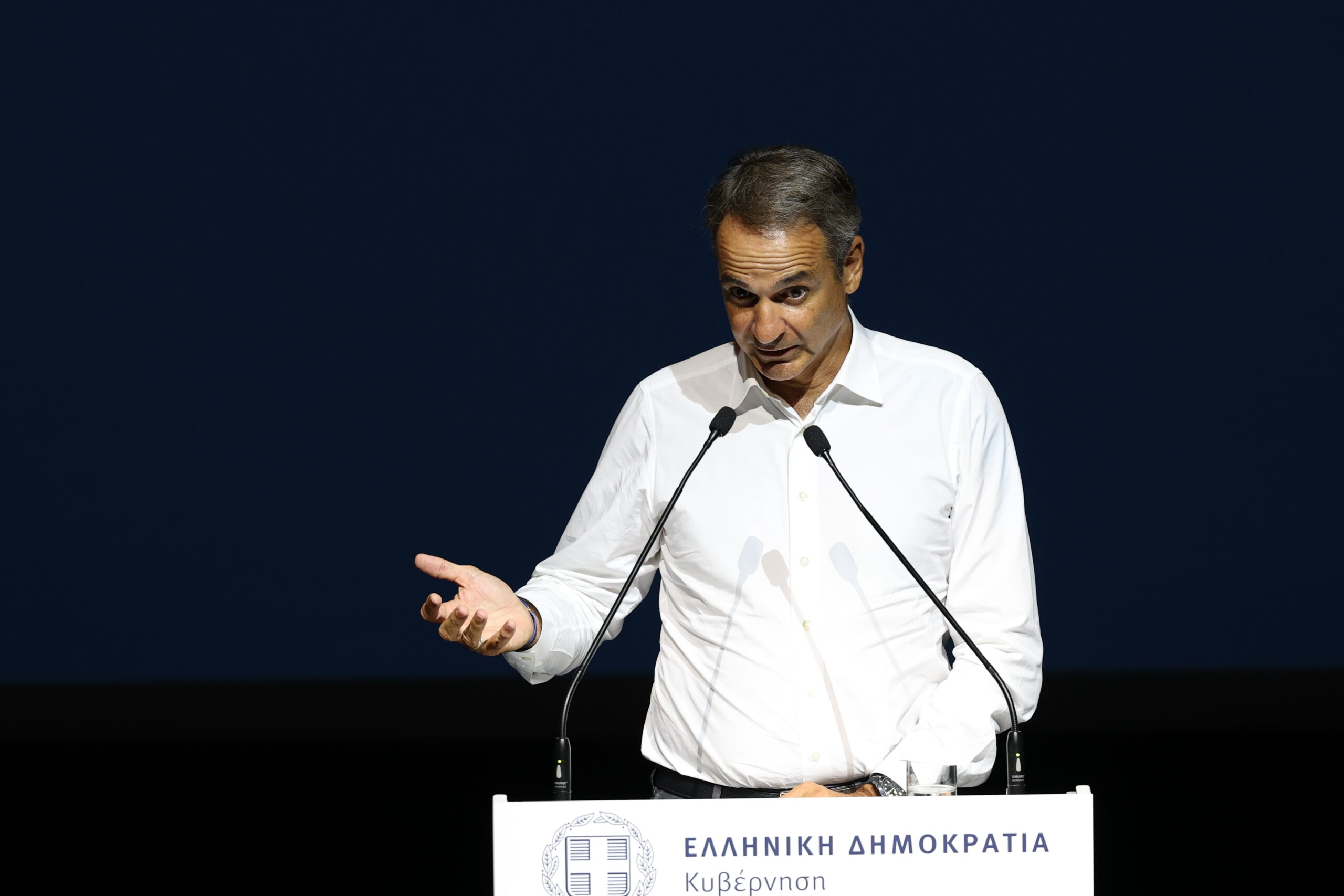 Ομιλία του Πρωθυπουργού Κυριάκου Μητσοτάκη σε εκδήλωση για την «Εθνική Στρατηγική για την Περιφερειακή και Τοπική Ανάπτυξη - Βόρεια Ελλάδα» στο Μέγαρο Μουσικής Θεσσαλονίκης. Πέμπτη 27 Αυγούστου 2026