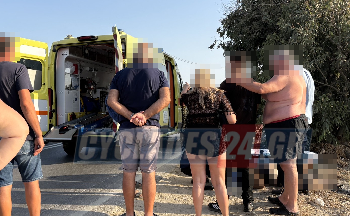 Νάξος: Σοβαρό τροχαίο – Πεζός παρασύρθηκε από μοτοσικλέτα