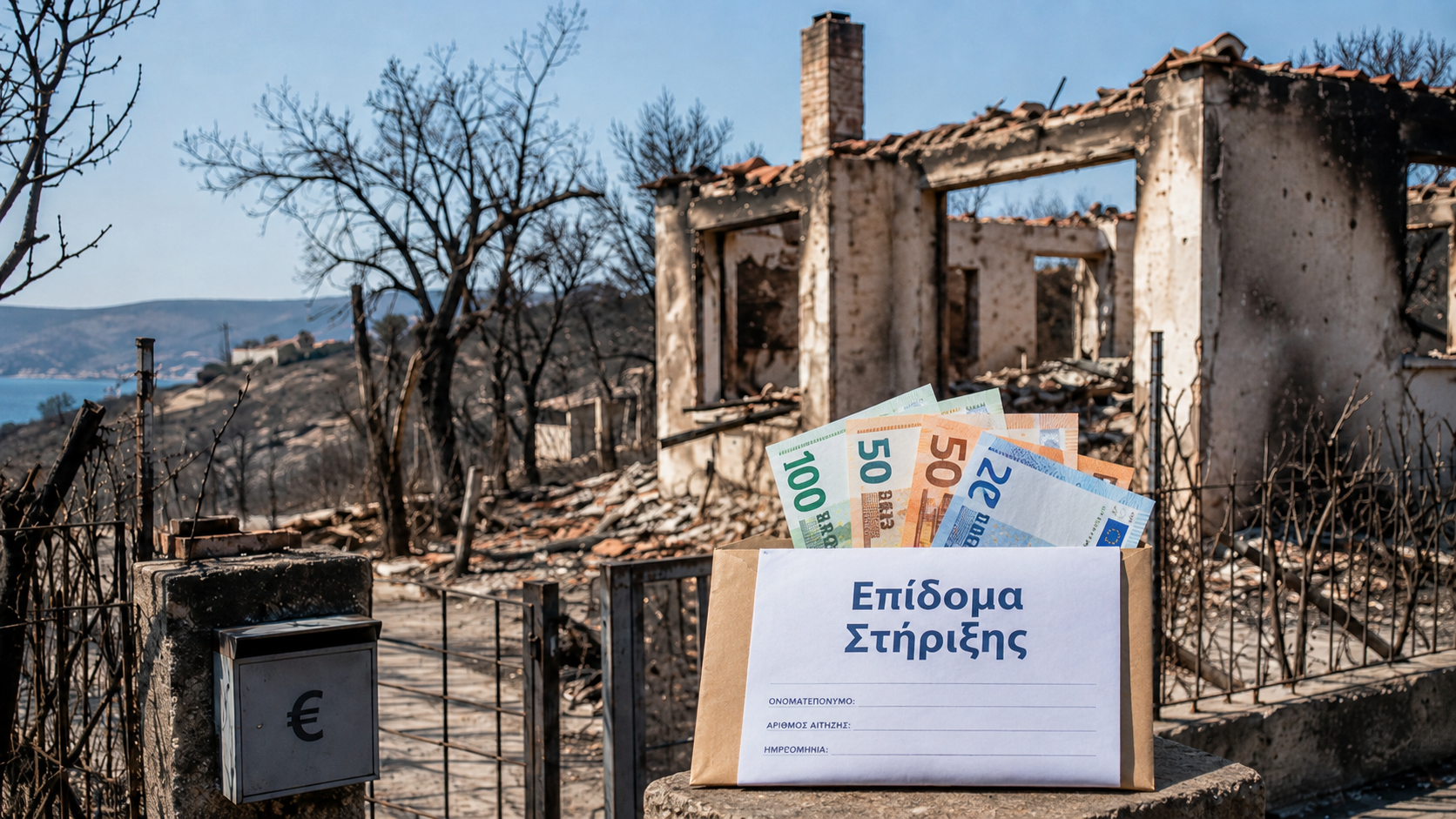 Στήριξη πυρόπληκτων: Επίδομα 534 ευρώ για τρεις μήνες και εξάμηνη αναστολή ασφαλιστικών εισφορών – Τι προανήγγειλε ο Κ. Καραγκούνης