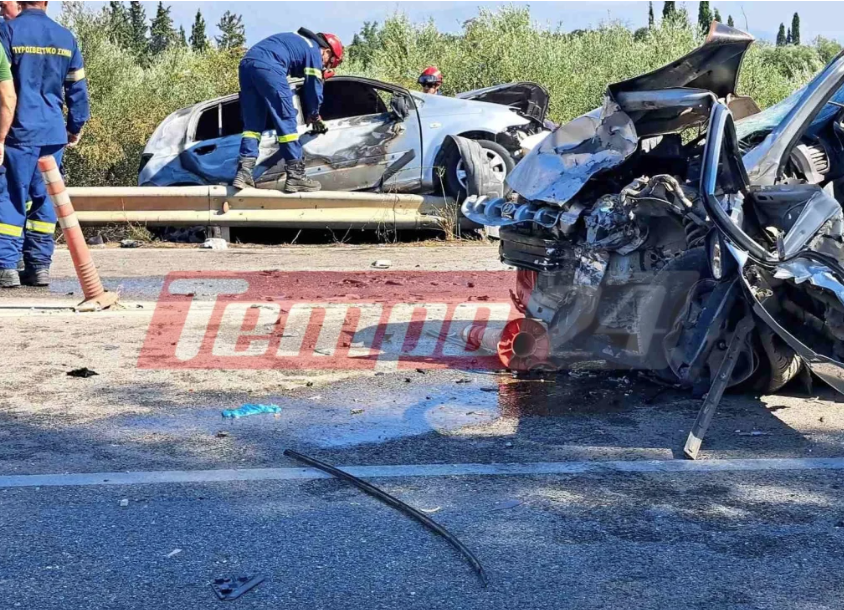 Κάτω Αχαΐα: Θανατηφόρο τροχαίο μετωπική σύγκρουση δύο ΙΧ – Απανθρακώθηκε 25χρονη (Φωτό)
