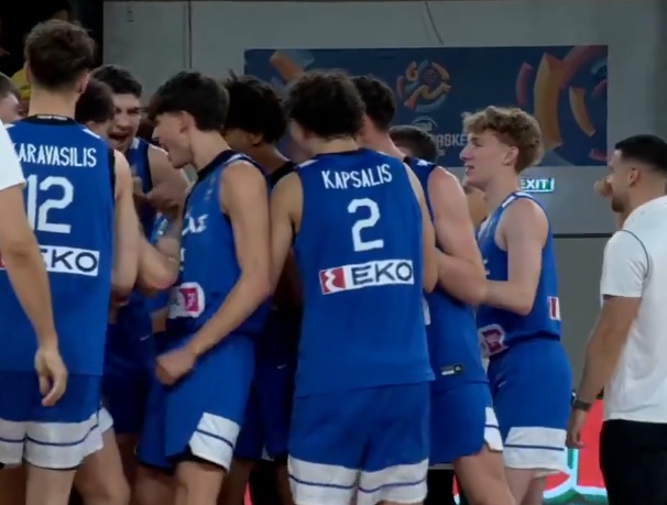 EuroBasket U16: Στα προημιτελικά η Ελλάδα – Νίκη 83-78 επί της Σλοβενίας