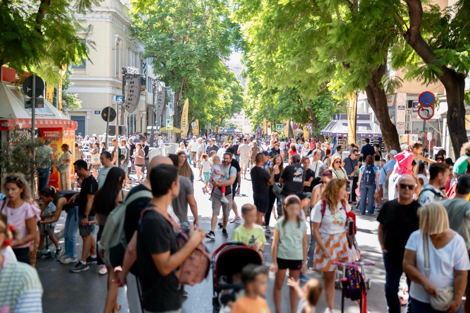 Πόλη των πεζών η Αθήνα για 24 ώρες