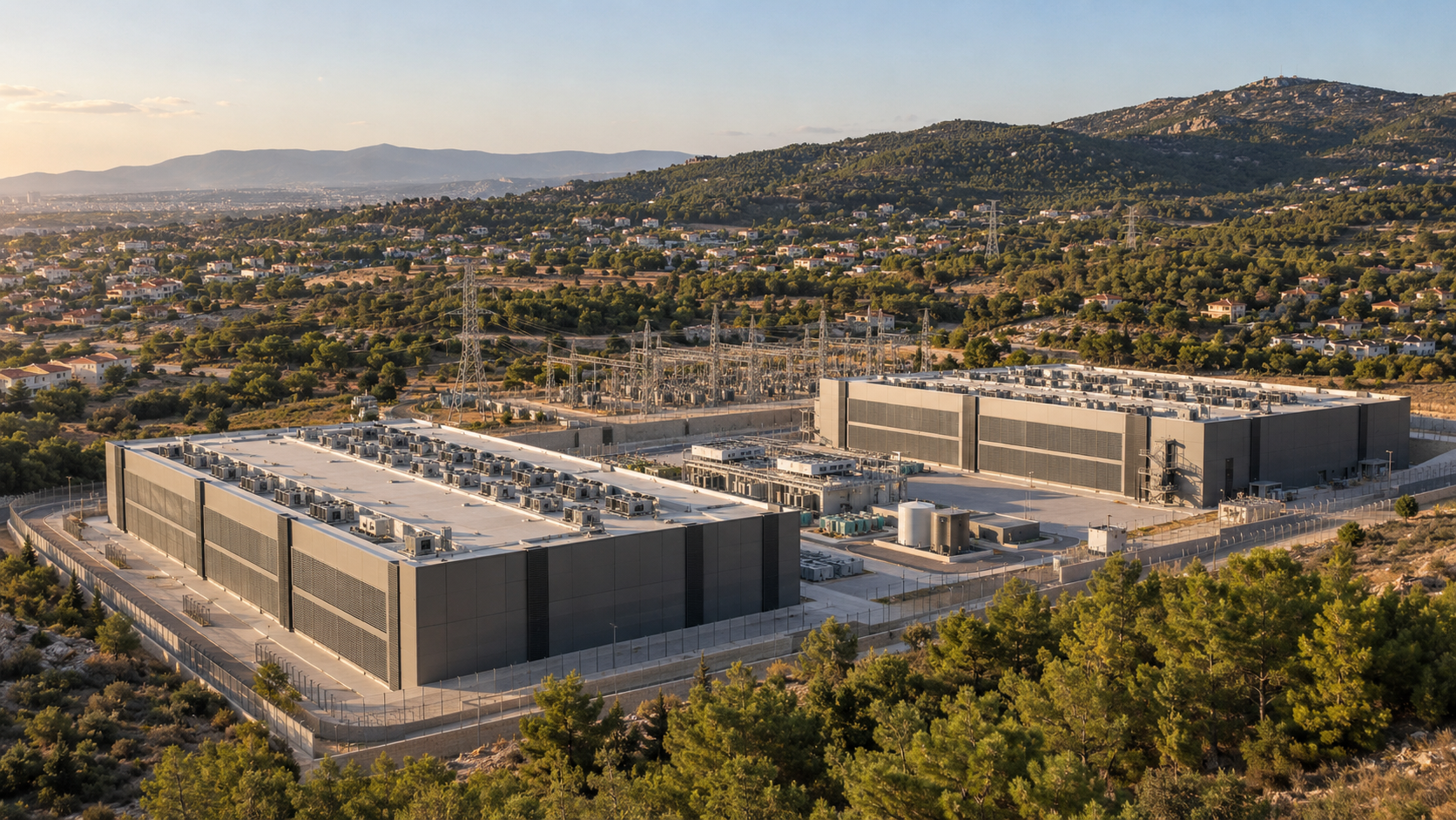 Data Centers στο Κρυονέρι: 60 MW «ανάβουν φωτιές» για νερό, ρεύμα και ποιότητα ζωής