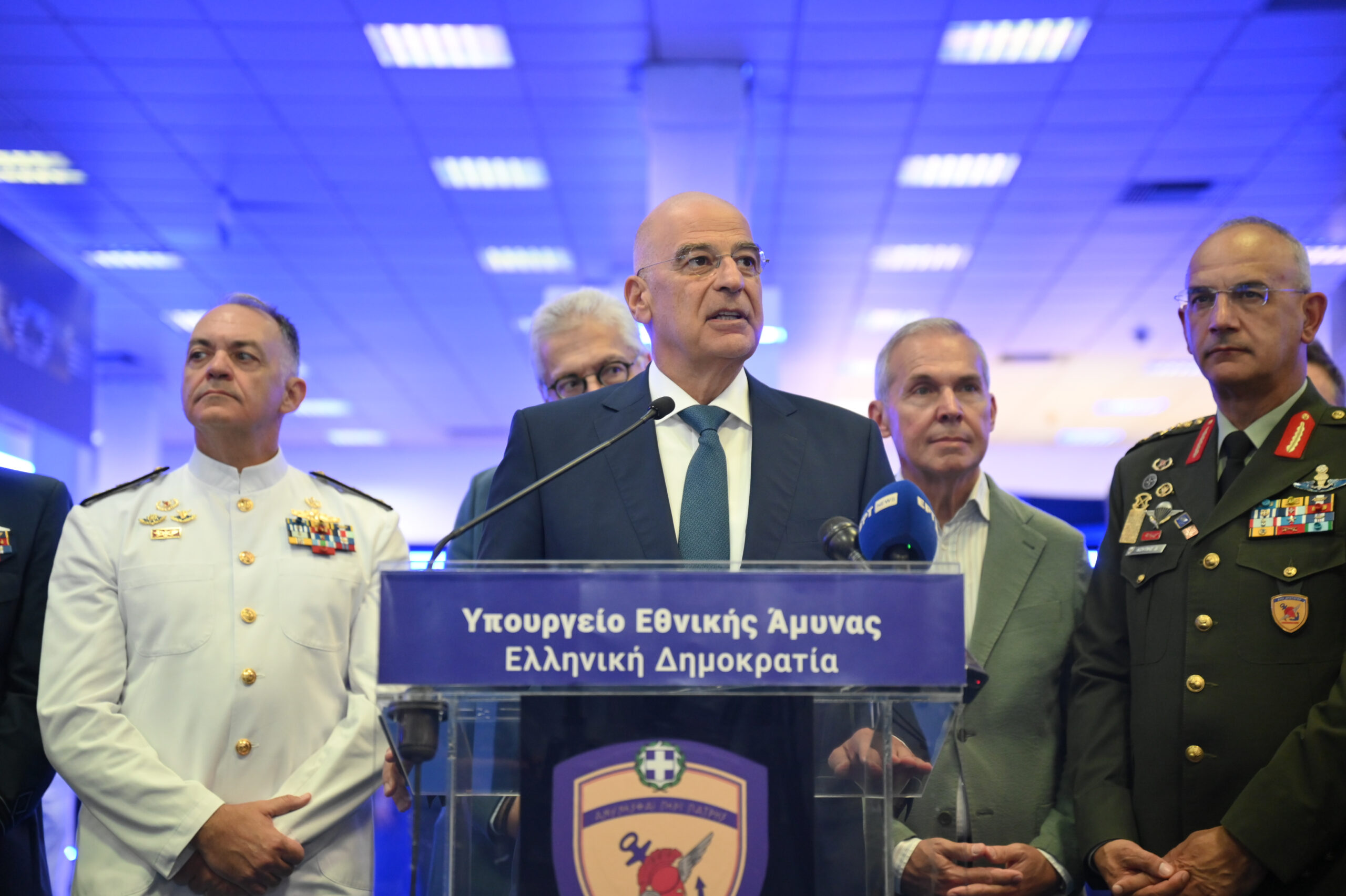 Ο ΥΕΘΑ Νίκος Δένδιας εγκαινίασε το Περίπτερο του Υπουργείου Εθνικής Άμυνας στην 89η ΔΕΘ