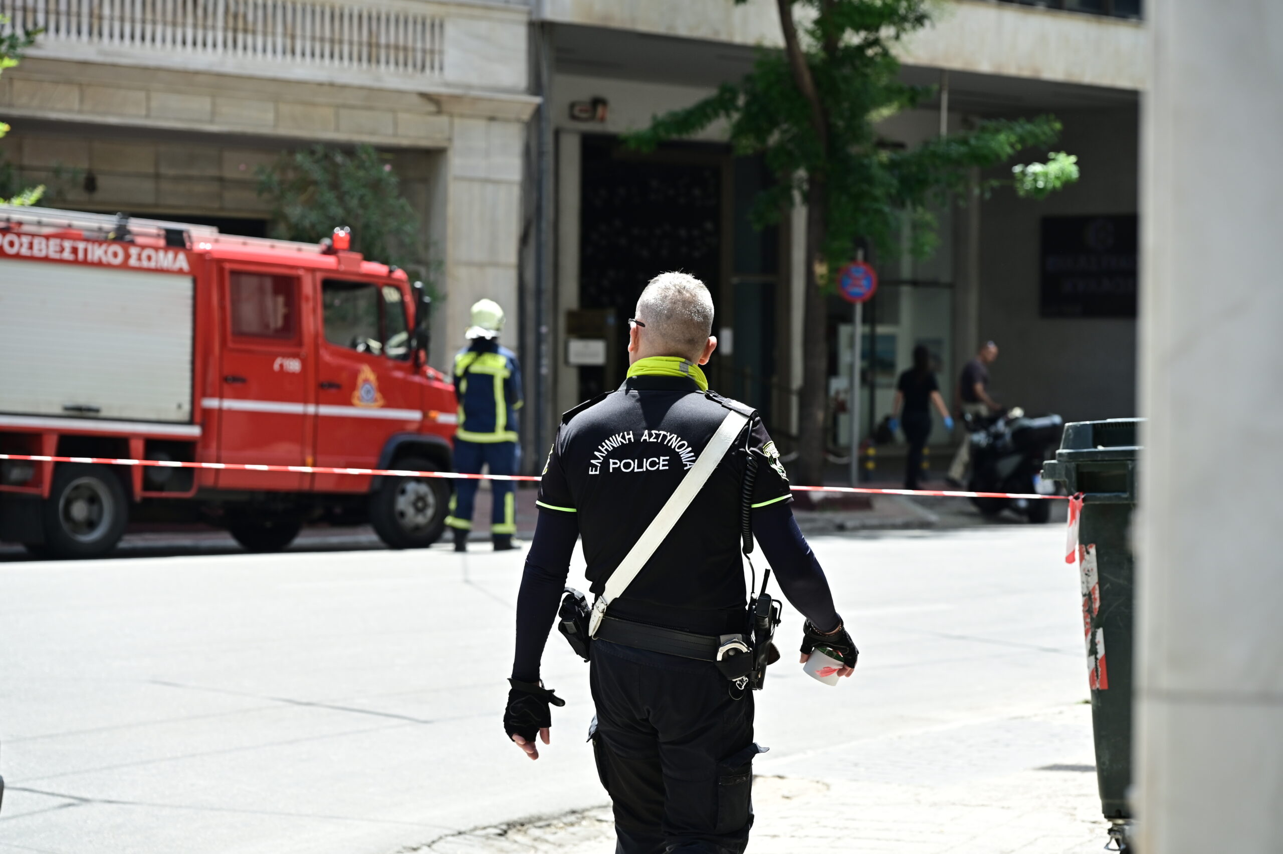 Τηλεφώνημα για βόμβα στην πρεσβεία της Γαλλίας στην Ακαδημίας. Δευτέρα 27 Ιουλίου 2026