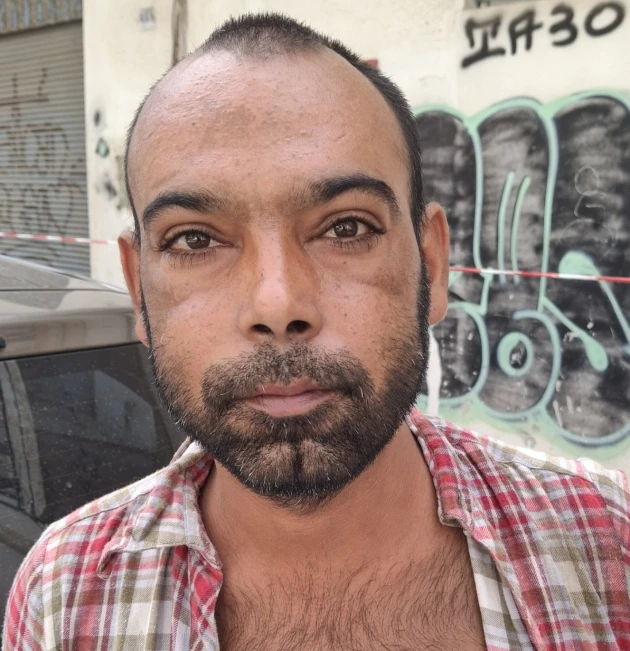 Ο νεαρός ανιψιός του φερόμενου ως δράστη.