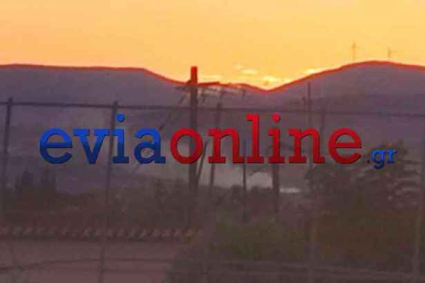 Αυλίδα: Φωτιά σε εργοστάσιο ελληνοτουρκικών συμφερόντων (Βίντεο)