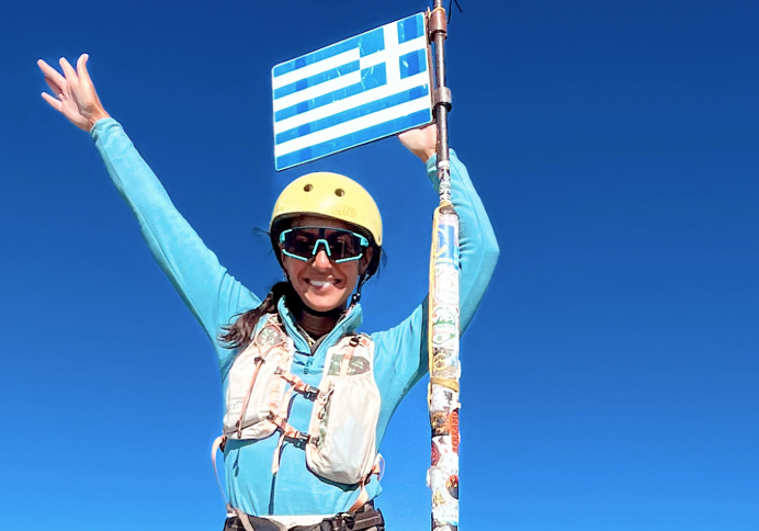 Η Ευγενία Σαμαρά ανέβηκε στον Μύτικα: «Ήρθε η στιγμή να φτάσουμε στην κορυφή»