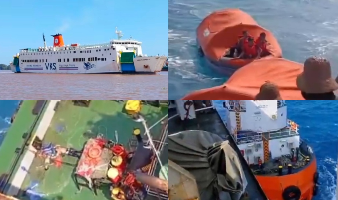Ναυτική τραγωδία στην Ινδονησία: Αγωνία για 130 αγνοούμενους μετά από ανατροπή πλοίου – Στους έξι οι νεκροί (Βίντεο)