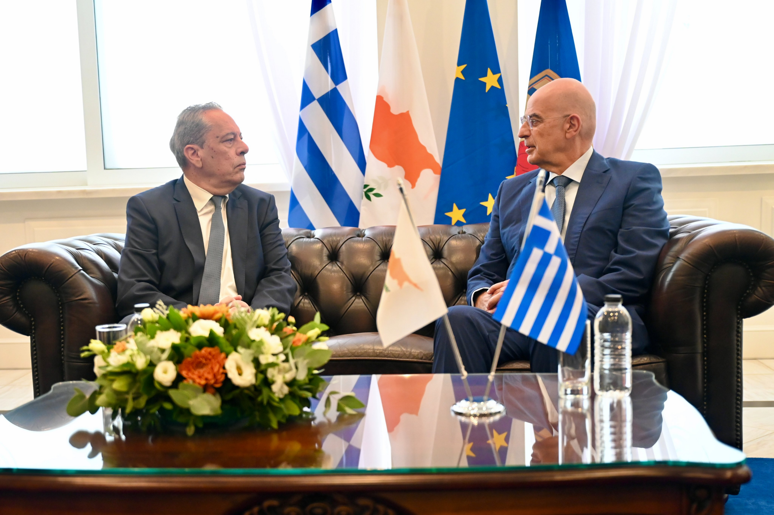 Δένδιας – Πάλμας: Κύπρος και Ελλάδα συνιστούν άξονα σταθερότητας και ασφάλειας στην Ανατολική Μεσόγειο