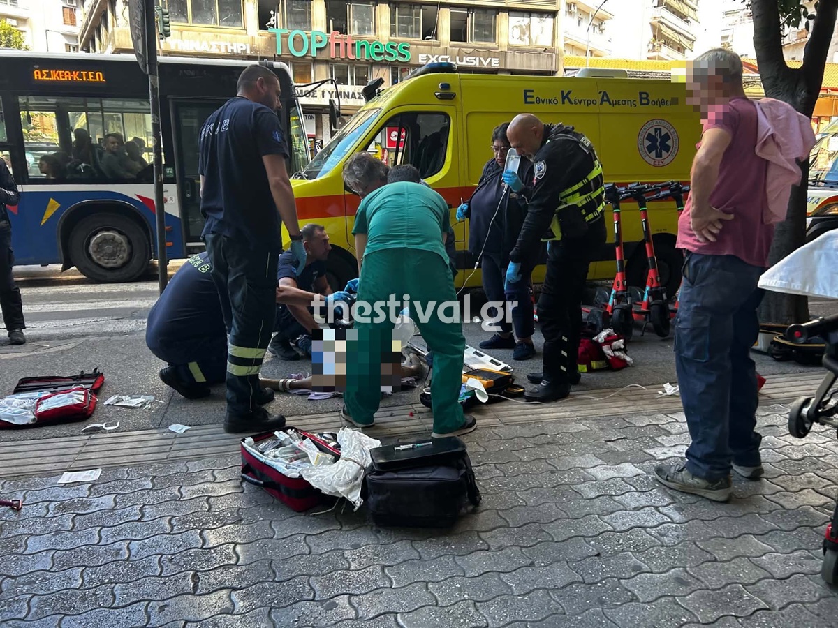 Θεσσαλονίκη: Σωτήρια επέμβαση του ΕΚΑΒ – Επανέφεραν 71χρονο που κατέρρευσε από ανακοπή