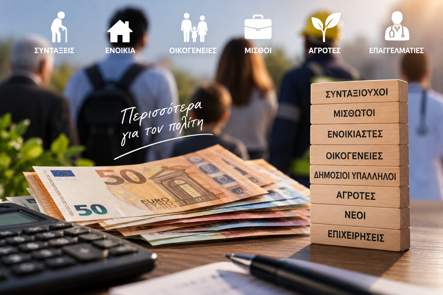 Ποιοι θα δουν περισσότερα χρήματα στην τσέπη τους – Οι πληρωμές έως το 2027 – Όλα τα μέτρα της ΔΕΘ