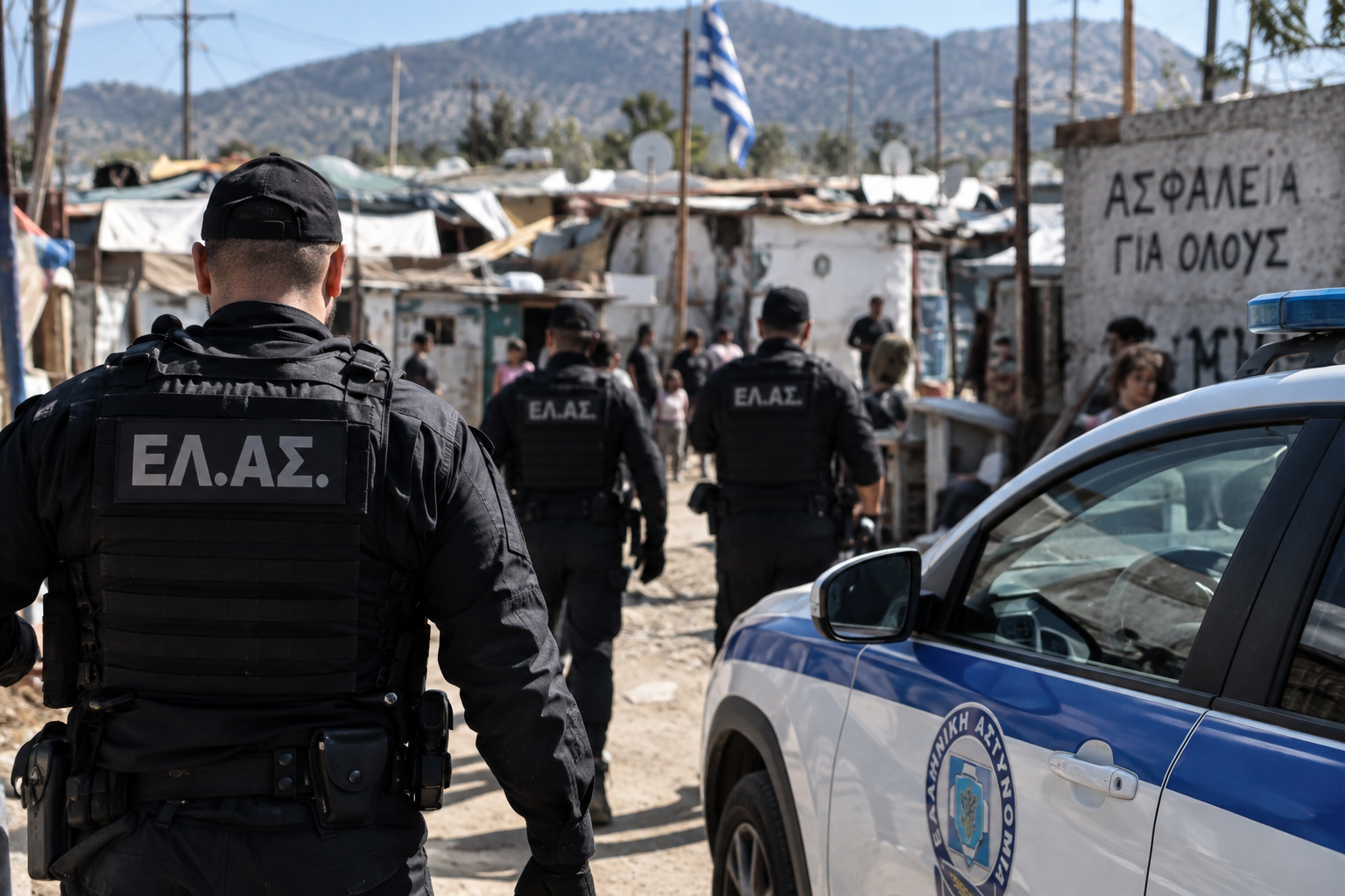Καταυλισμοί υπό πίεση: Πώς οι επιχειρήσεις της ΕΛ.ΑΣ. άλλαξαν τα εγκληματικά δίκτυα – Λιγότερες κλοπές, περισσότερες απάτες