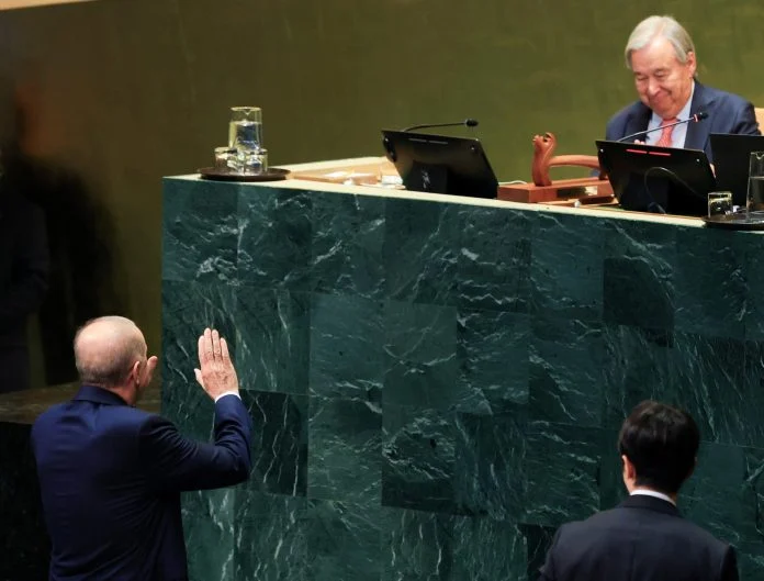 Ερντογάν σε Γκουτέρες: Καμία λύση στο Κυπριακό χωρίς «κυριαρχική ισότητα»