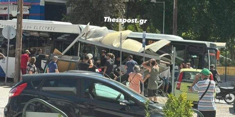 Θεσσαλονίκη: Μαρτυρίες και σενάρια για το τροχαίο με το λεωφορείο – Εξιτήριο για 2 από τις 4 τραυματίες (Βίντεο)