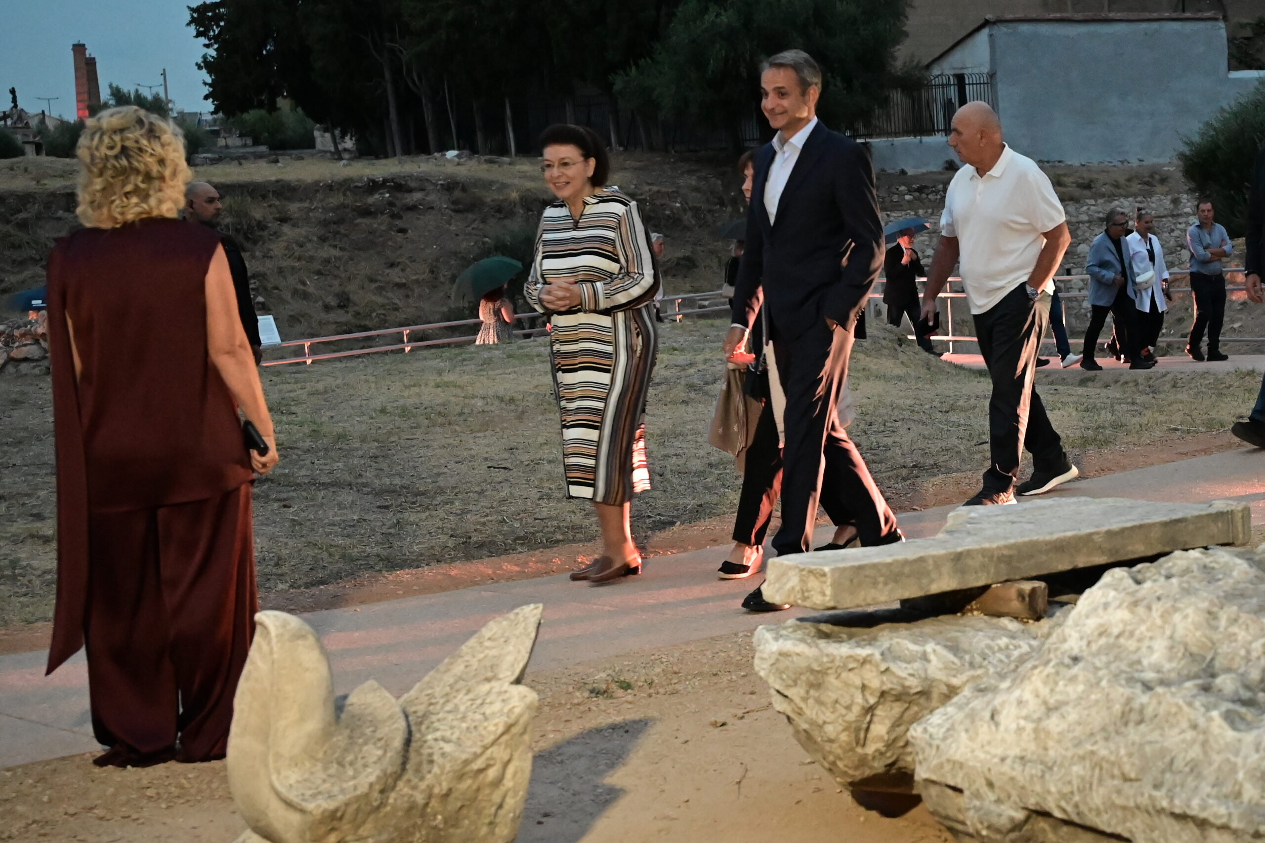Μητσοτάκης: Στον Κεραμεικό για τα εγκαίνια των έργων αναβάθμισης υποδομών στον αρχαιολογικό χώρο (Φωτό)