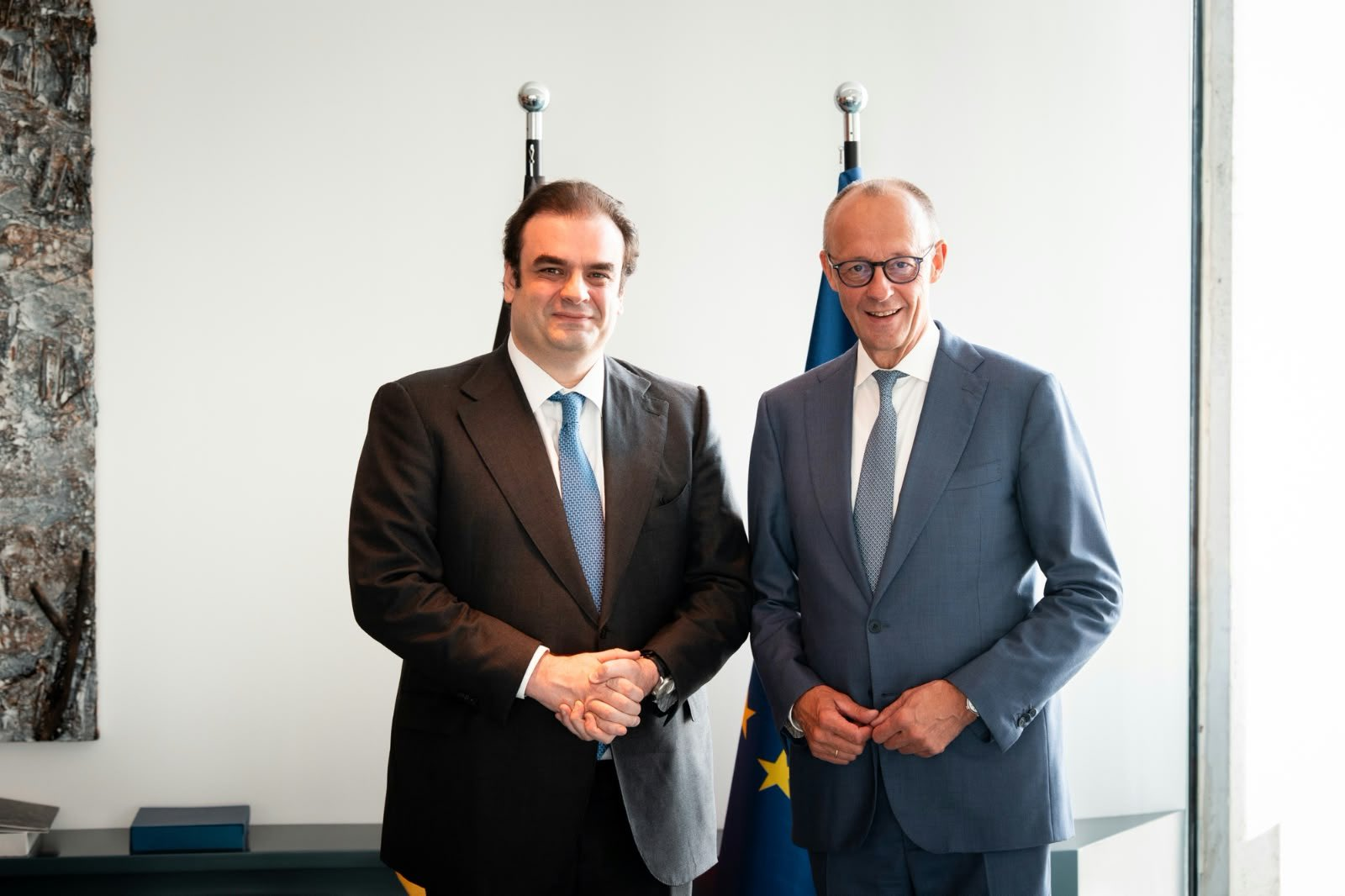 Πιερρακάκης στη συνάντηση με Μερτς: Μεταρρυθμίσεις και αποτελέσματα η καλύτερη απάντηση στον λαϊκισμό