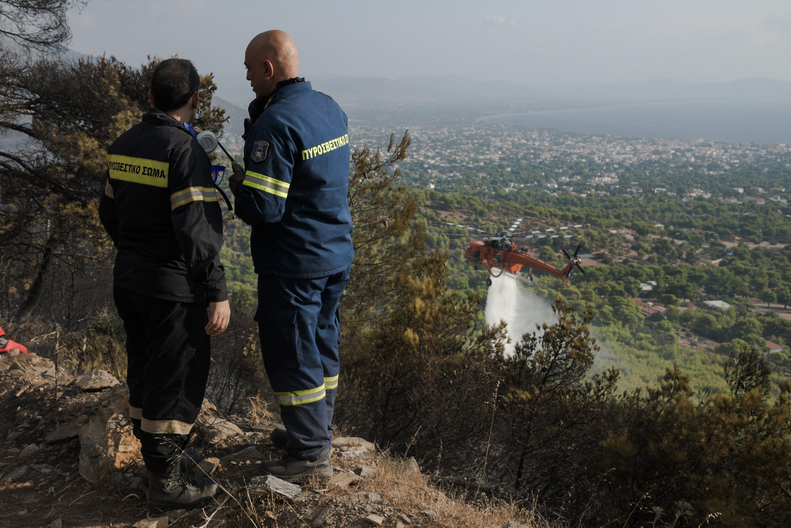 Λασίθι: Δεν υπάρχει ενεργό μέτωπο φωτιάς στη Σητεία (Βίντεο)