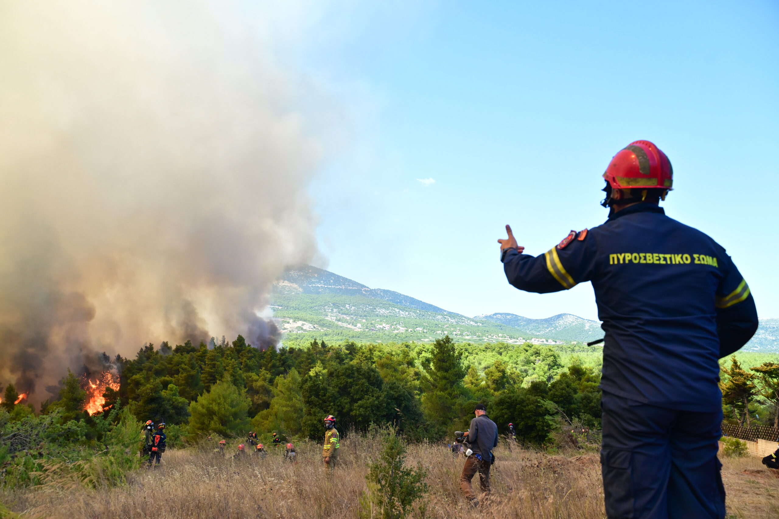 Συναγερμός στην Καλλικράτεια Χαλκιδικής: Πυρκαγιά κινητοποίησε ισχυρές πυροσβεστικές δυνάμεις