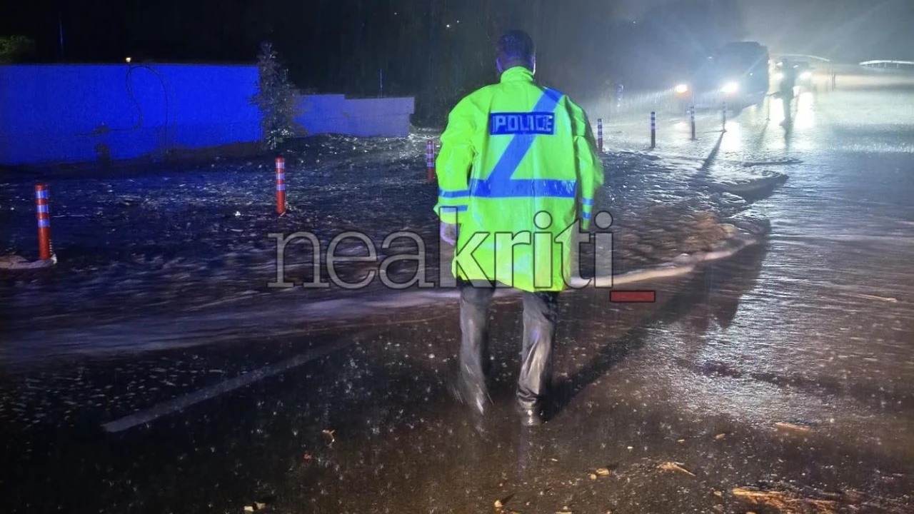 ΒΟΑΚ: Αποκλεισμένο το ρεύμα προς Ρέθυμνο – Κατολίσθηση μετά την ισχυρή βροχόπτωση