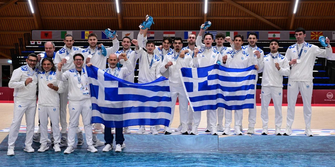 Μεσογειακοί Αγώνες 2026: Ιστορικό ασημένιο μετάλλιο για την Εθνική χάντμπολ ανδρών