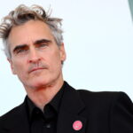 epa12349043 US actor and producer Joaquin Phoenix arrives for the premiere of 'The Voice of Hind Rajab' at the 82nd Venice Film Festival in Venice, Italy, 03 September 2025. The movie is presented in official competition 'Venezia 82' at the festival running from 27 August to 06 September 2025.