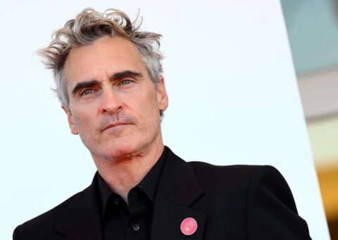 epa12349043 US actor and producer Joaquin Phoenix arrives for the premiere of 'The Voice of Hind Rajab' at the 82nd Venice Film Festival in Venice, Italy, 03 September 2025. The movie is presented in official competition 'Venezia 82' at the festival running from 27 August to 06 September 2025.