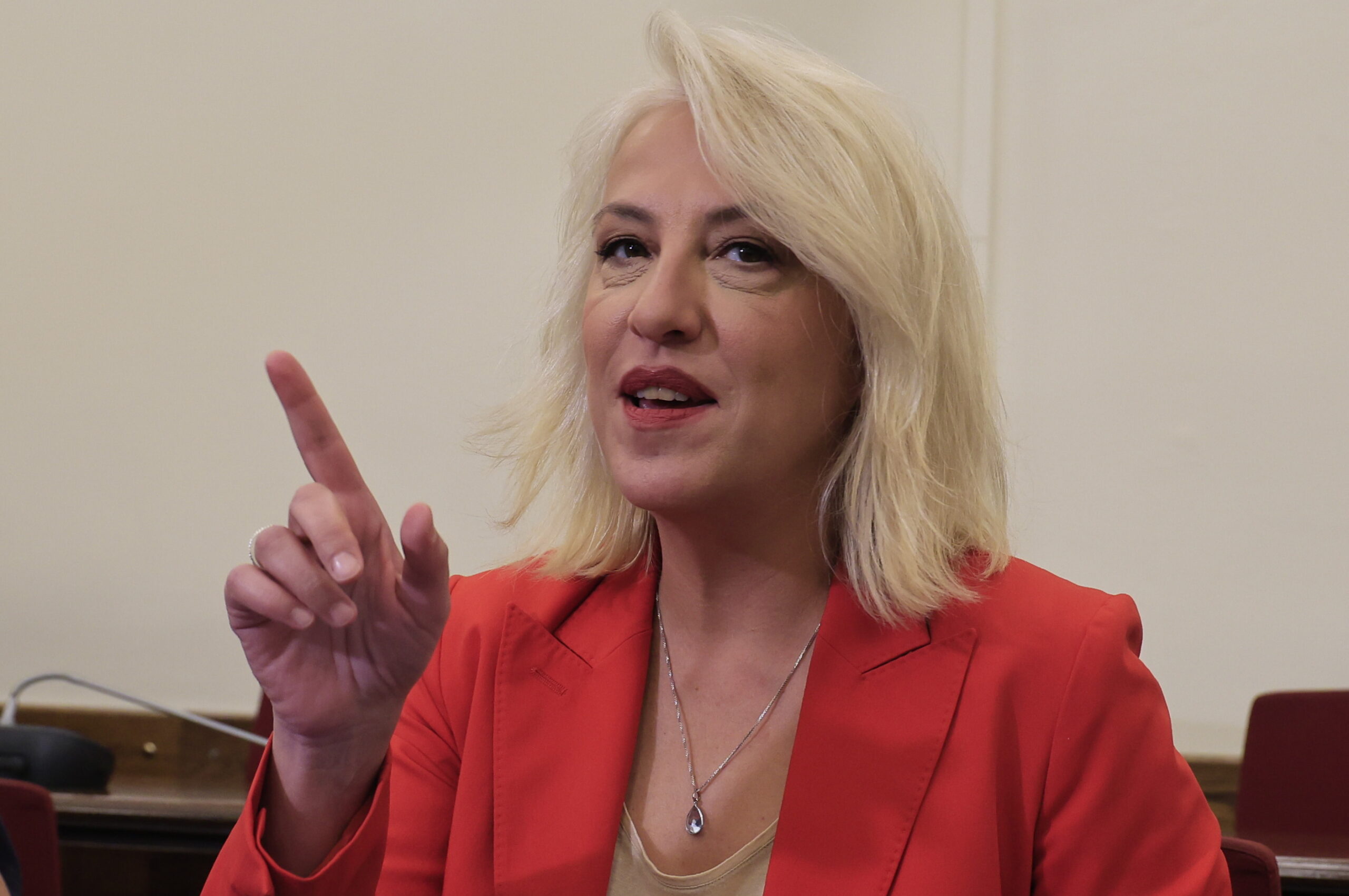 Η πρόεδρος του ΣΥΡΙΖΑ, Ρένα Δούρου, συναντήθηκε σήμερα με εκπροσώπους του Συνδέσμου Κοινωνικών Λειτουργών Ελλάδας στη Βουλή Τρίτη 29 Σεπτεμβρίου 2026