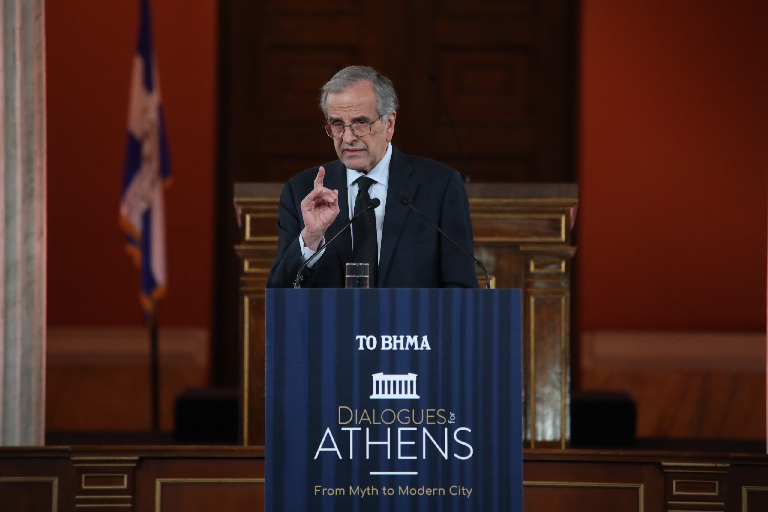 Αντώνης Σαμαράς: «Βλέπω σημάδια παρακμής στην Ελλάδα» – «Πρέπει να τελειώνουμε με τη σκέτη ισοπεδωτική νεοφιλελεύθερη διαχείριση»