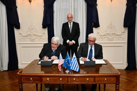 Συνεργασία ΕΛΚΑΚ – MIT για τα θαλάσσια drones – Το μήνυμα του Νίκου Δένδια