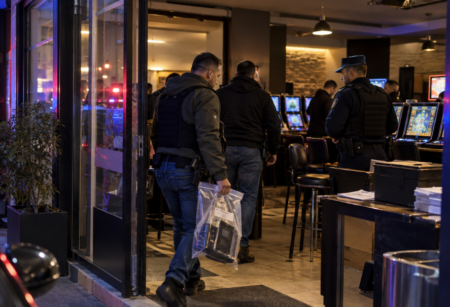 Θεσσαλονίκη: Το ελληνικό FBI ξήλωσε κύκλωμα παράνομου τζόγου – 20 συλλήψεις και οφειλές 15 εκατ. ευρώ στο Δημόσιο