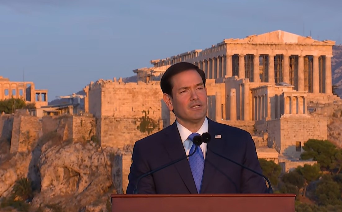 Mάρκο Ρούμπιο στην Πνύκα: «Η αρχαία Ελλάδα είναι χαραγμένη παντού στις ΗΠΑ»