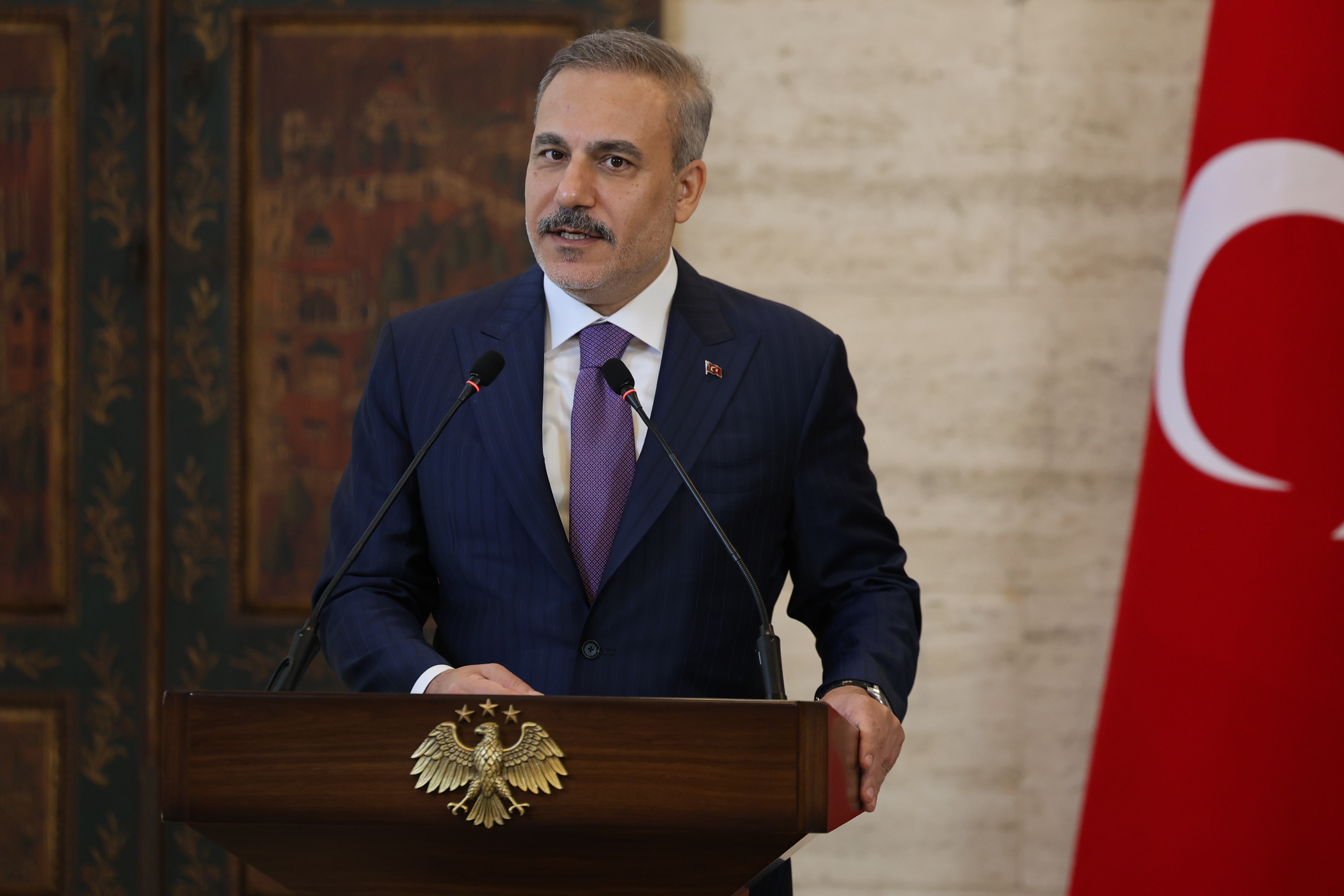 Turkish Foreign Minister Fidan visits Syria