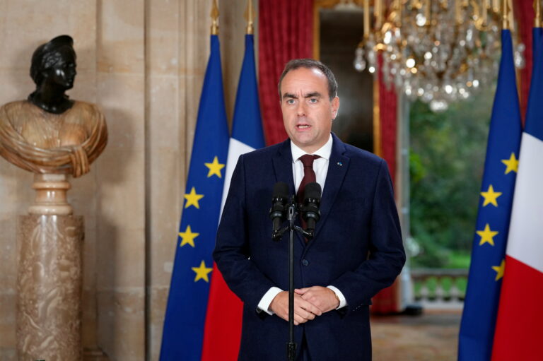 Prime Minister Sebastien Lecornu speaks about French student protests