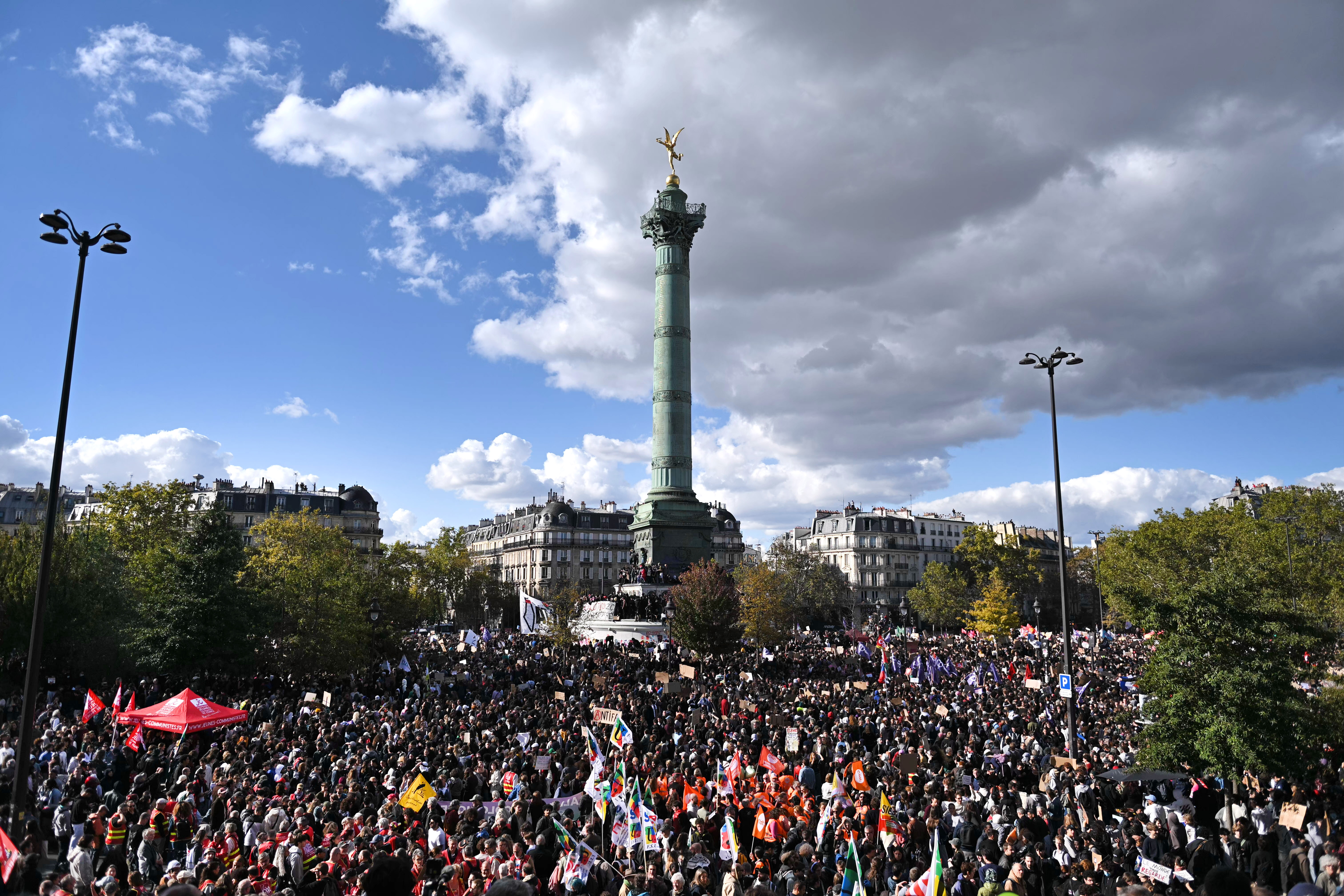 Student protests over school conditions spread across France