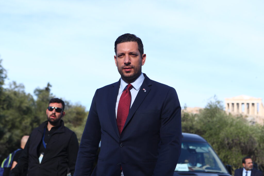 ΟΜΙΛΙΑ ΤΟΥ ΥΠΟΥΡΓΟΥ ΕΞΩΤΕΡΙΚΩΝ ΤΩΝ ΗΠΑ ΜΑΡΚΟ ΡΟΥΜΠΙΟ ΣΤΗ ΠΝΥΚΑ (ΣΩΤΗΡΗΣ ΔΗΜΗΤΡΟΠΟΥΛΟΣ / EUROKINISSI)