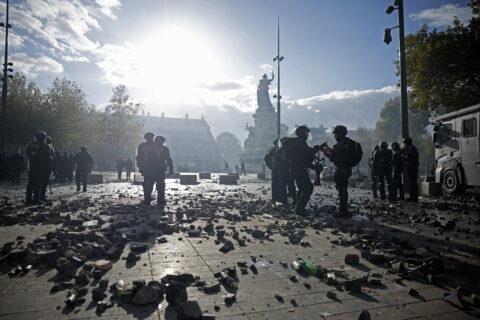 Nationwide protests over cost of living and public services in France