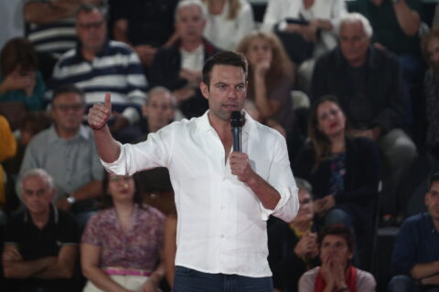 Κασσελάκης: Ξεκίνησε το ετήσιο συνέδριο των Δημοκρατών – Η «Metagora» και το μήνυμα για μια νέα πολιτική συμμετοχή