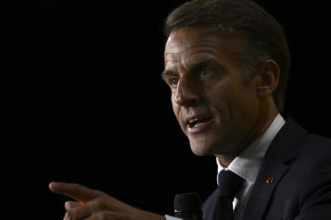 French President Macron attends Bpifrance Inno Generation entrepreneurs event