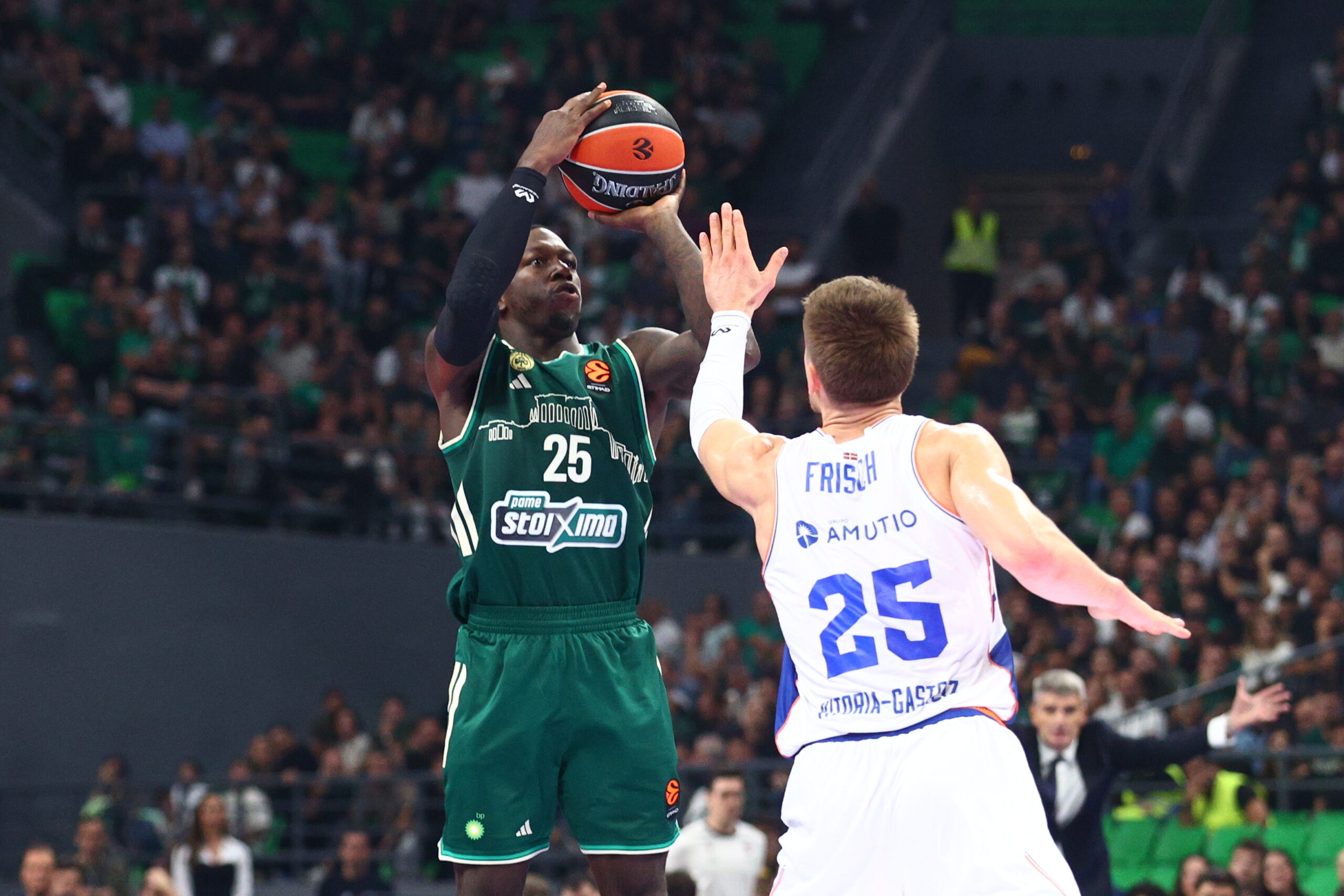 Παναθηναϊκός – Μπασκόνια 85-79: Τα εύκολα δύσκολα στην πρεμιέρα του Κέντρικ Ναν στη Euroleague