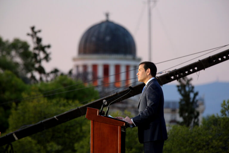Ρούμπιο στην Πνύκα: Αμερικανικά ΜΜΕ αναλύουν την ομιλία και το μήνυμα του ΥΠΕΞ των ΗΠΑ