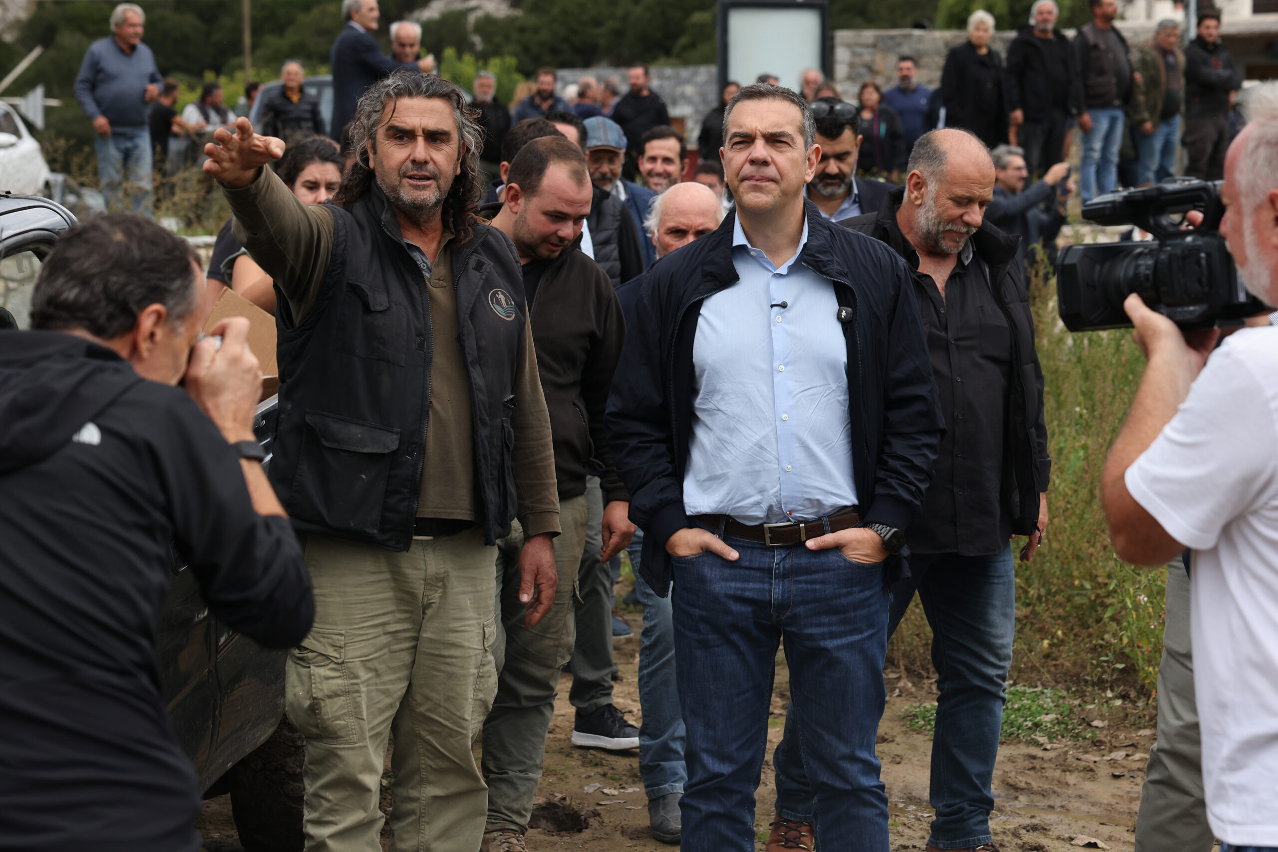 Τσίπρας από Ρέθυμνο: «Η πολιτεία πρέπει να σταθεί δίπλα στους παραγωγούς που επλήγησαν»