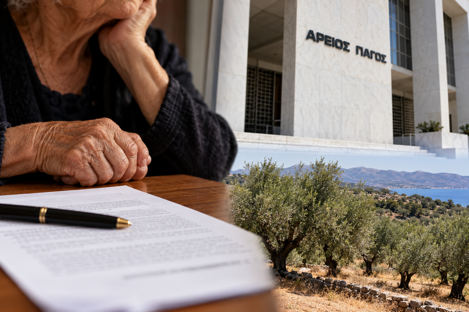 Η απάτη με το συμβόλαιο που κόστισε σε ηλικιωμένη αγρόκτημα 32 στρεμμάτων